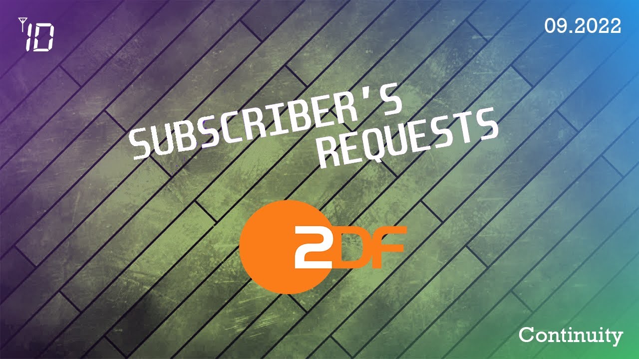 [Request] ZDF Continuity - 09.2022