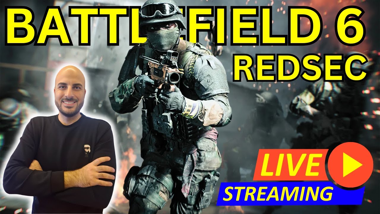 🔴Battlefield 6-REDSEC | 4.5+ KD Live | Eng/Arab🔥1440P
