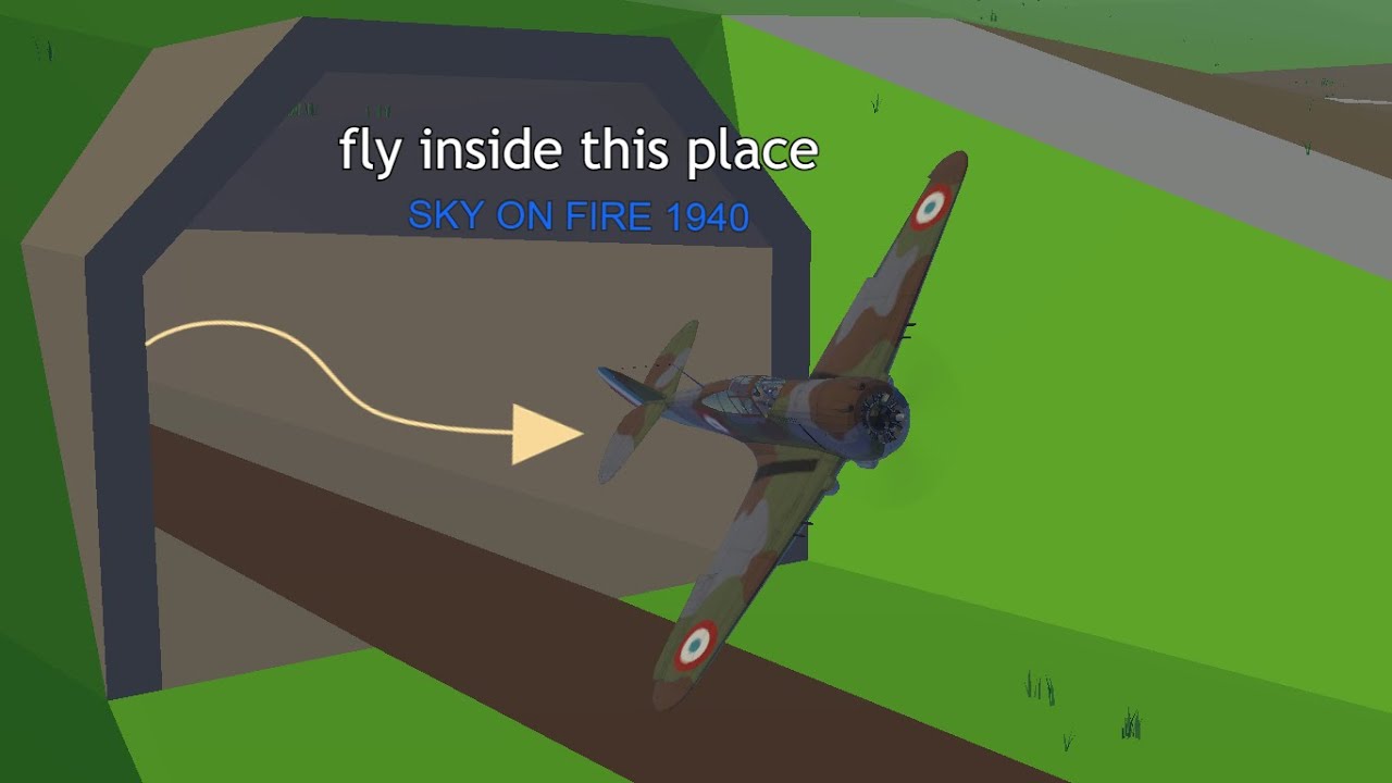 fly in the tunnel - sky on fire 1940