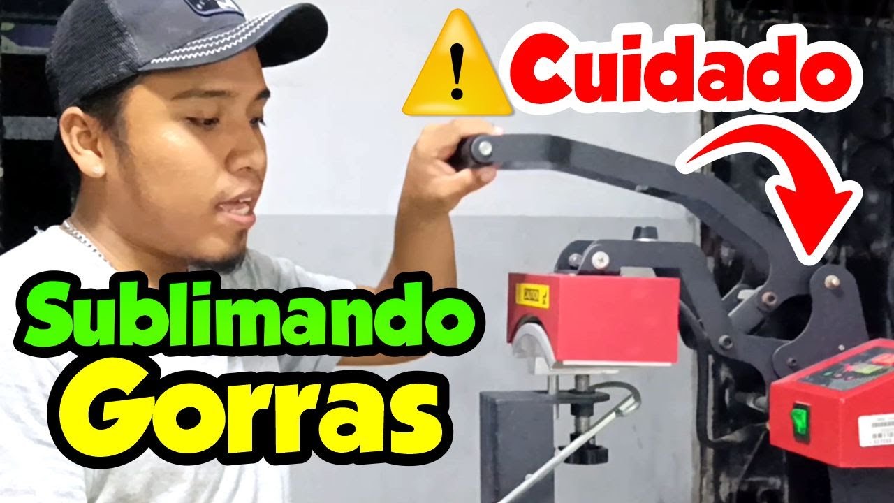 Mira como es el Proceso para Sublimar Gorras // Grafisimo