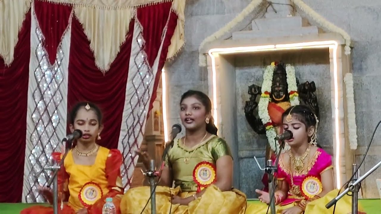 ಶ್ರೀ ಕ್ಷೇತ್ರ ಉಭಯ ಮಾರಮ್ಮ - 32 ಮಕ್ಕಳಿಂದ ಭಕ್ತಿ ಗಾನ | Makallinda Bhajane Amruthhalli Bengaluru 2026