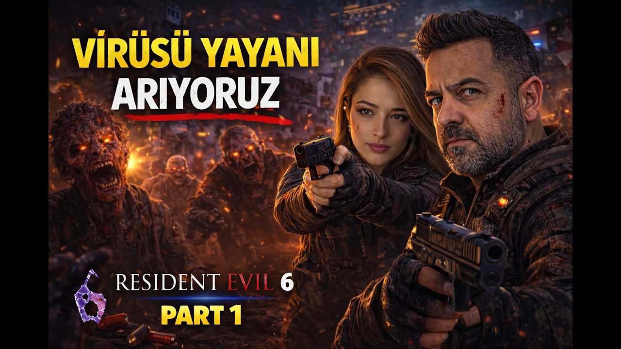Resident Evil 6 Türkçe Bölüm 1 | Kaos Yeni Başlıyor!