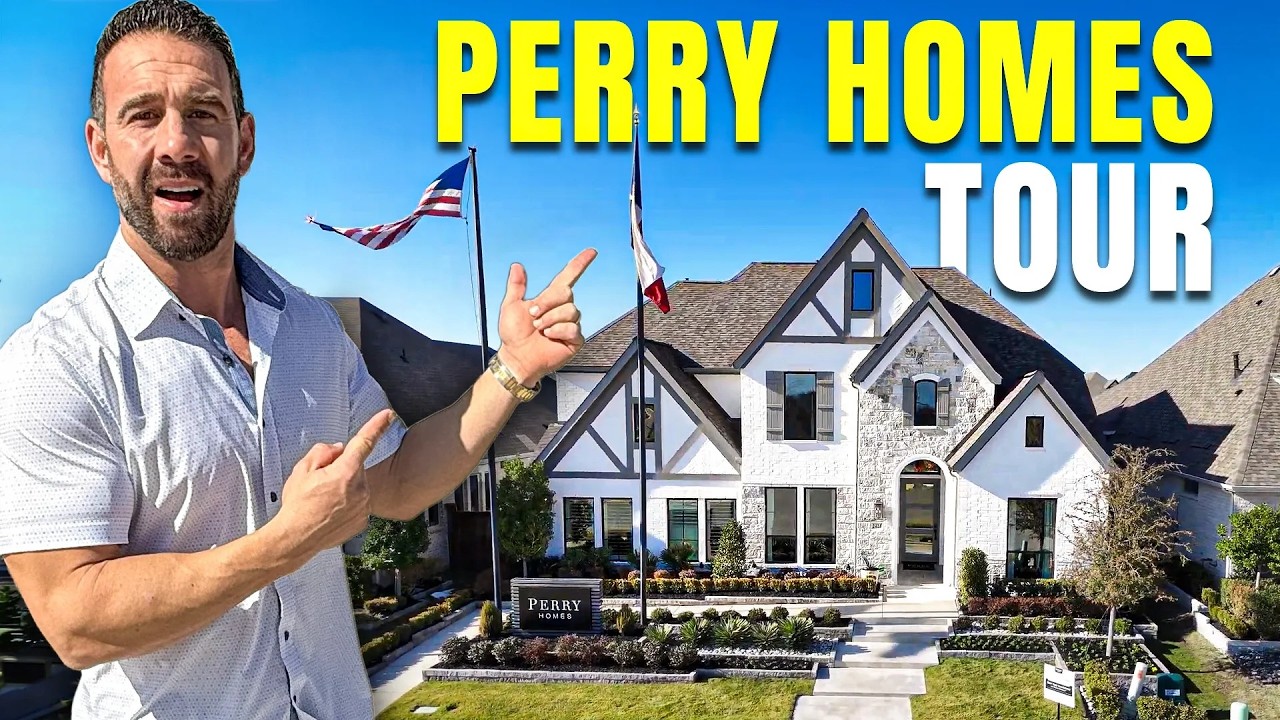 Этот типовой дом от Perry Homes в городе Селина, штат Техас, стоимостью 790 000 долларов, оснащен...