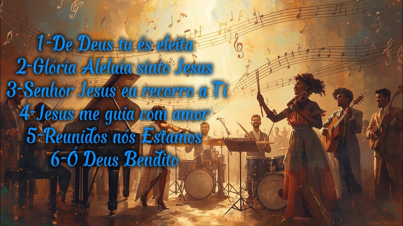 Louvor e Adoração A Deus/ Belas melodias para Reflexão 