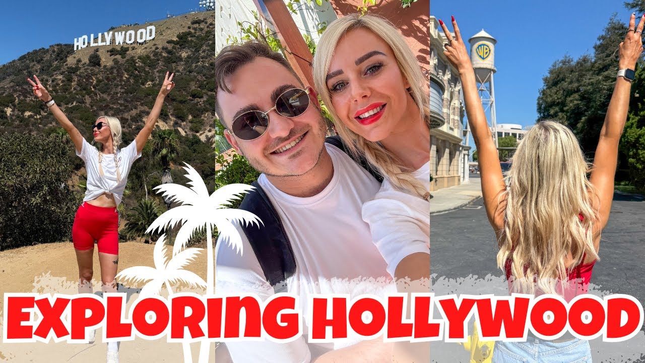 What to Do in Hollywood in ONE Day 🇺🇸 | Hike, Eat, Explore + Warner Bros Tour!