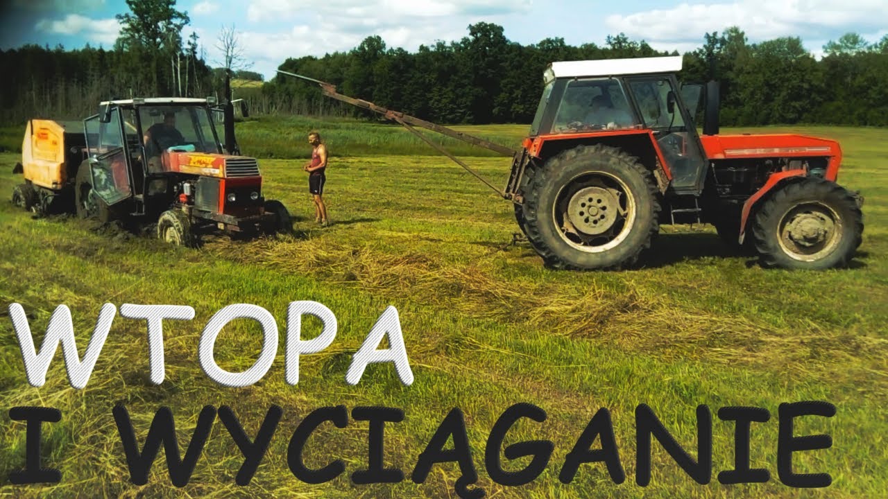 ⚠ WTOPA i WYCIĄGANIE - Ursus 1201 & Zetor 16145 ⚠