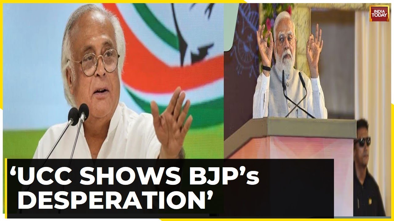 Congress Hits Out At BJP UCC Pitch, Questions BJP's Timing  | One Nation One Law Divides Opposition