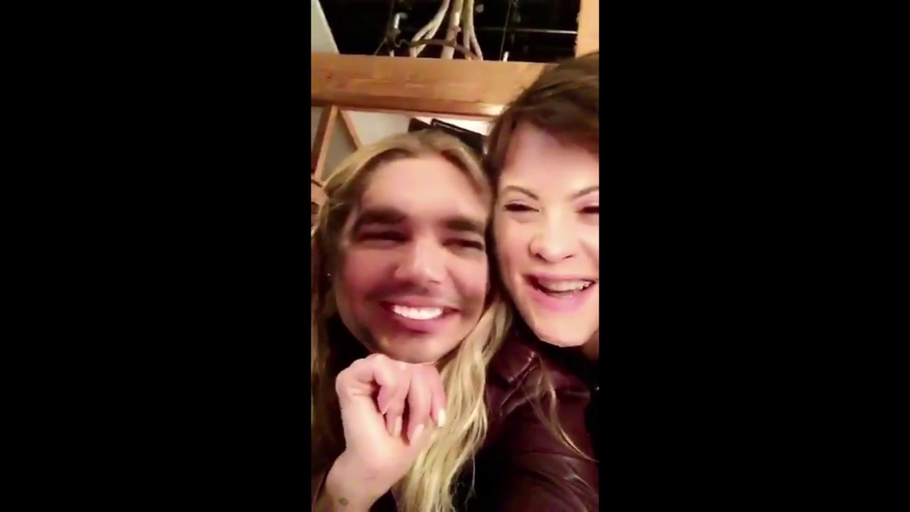 Tyler Blackburn and Ashley Benson On Snapchat (Tyshley behing the scenes season 7) part 6