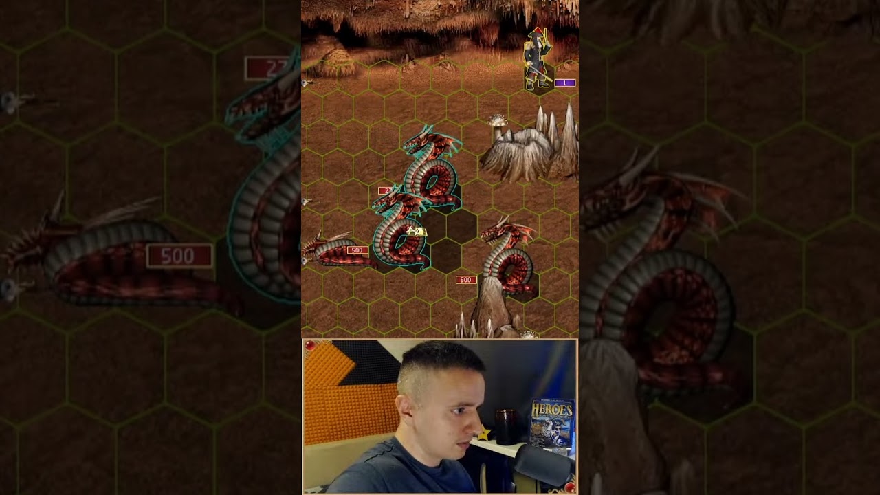 Heroes 3: Pokonałem 2000 Haspid 😱🔥🐍 