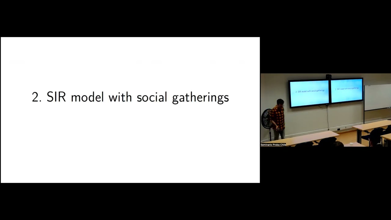 SIR model with social gatherings - Roberto Cortez