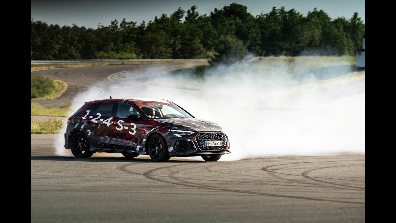2022 Audi RS3 RS Torque Splitter Explained -- Watch it Drift!