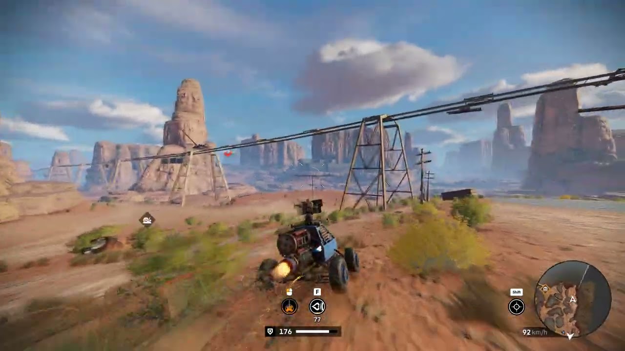 I tested a Boggy with a Tank gun in Crossout Part 1