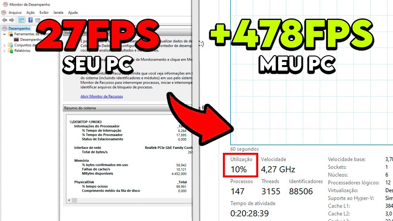Como otimizar CPU/processador para jogos - Aumente o FPS e Acabe com travamentos (2025)✅