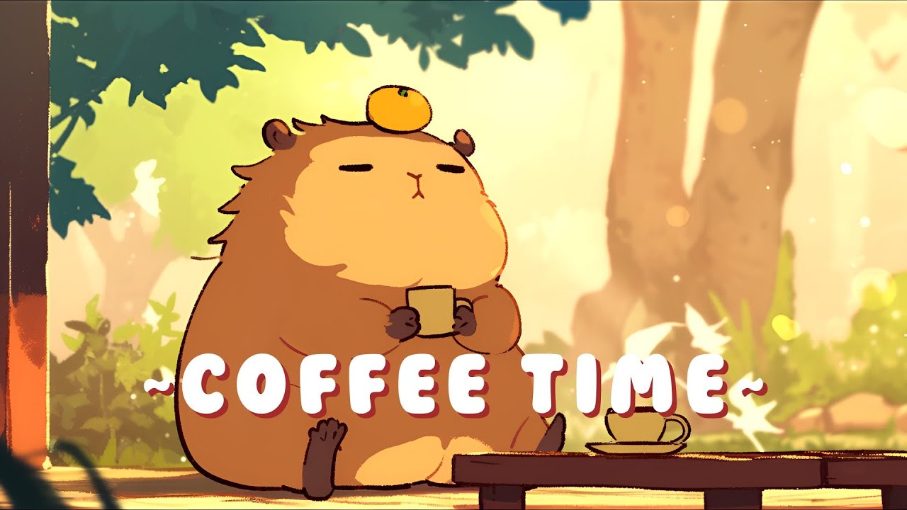 Capybara Chill Radio - Relaxing Music for Work/Study ~ Soothing Ambiance ~ ✨