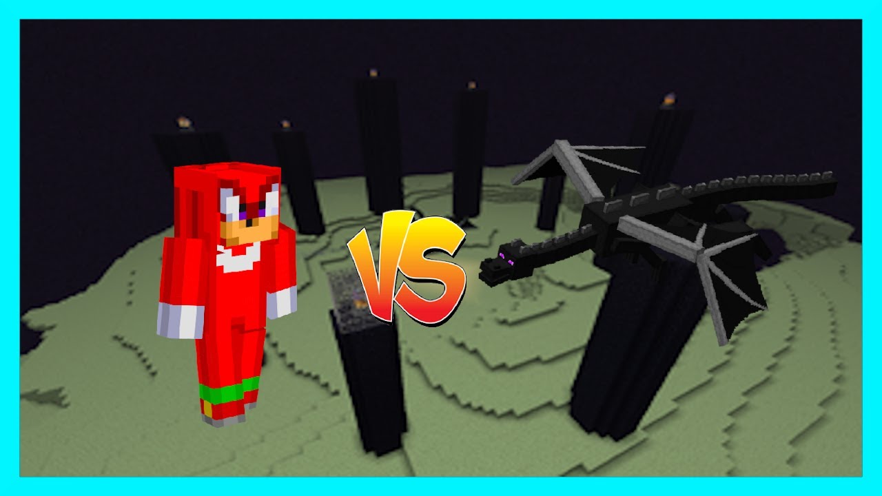 Knuckles plays Minecraft part 3! The End!