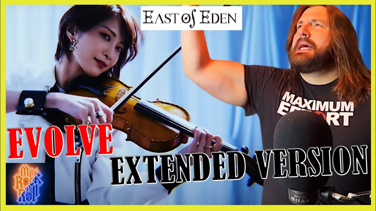 СЛЫШУ ВПЕРВЫЕ!! | Клип на песню East Of Eden「Evolve Extended Version」 | РЕАКЦИЯ