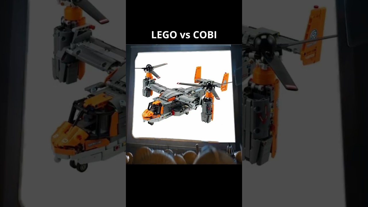 ✈ Наборы LEGO против наборов COBI - 