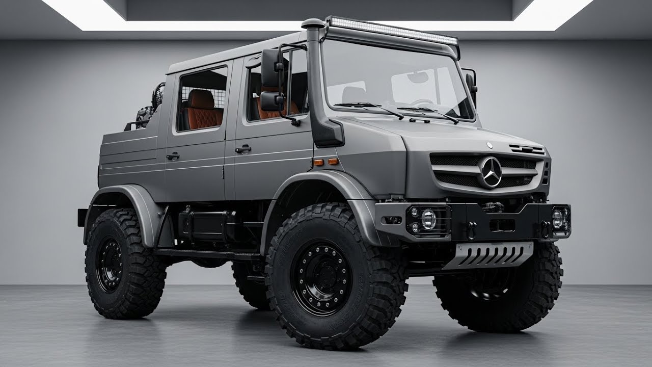 THE $500,000 LUXURY TANK! 😱 Mercedes Unimog U 5023 Review