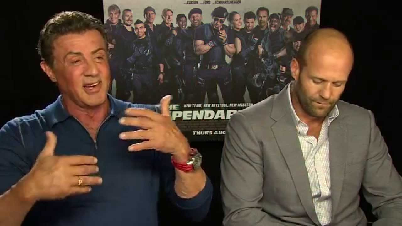 Sylvester Stallone & Jason Statham talk about near death experiences on set of Expendables 3