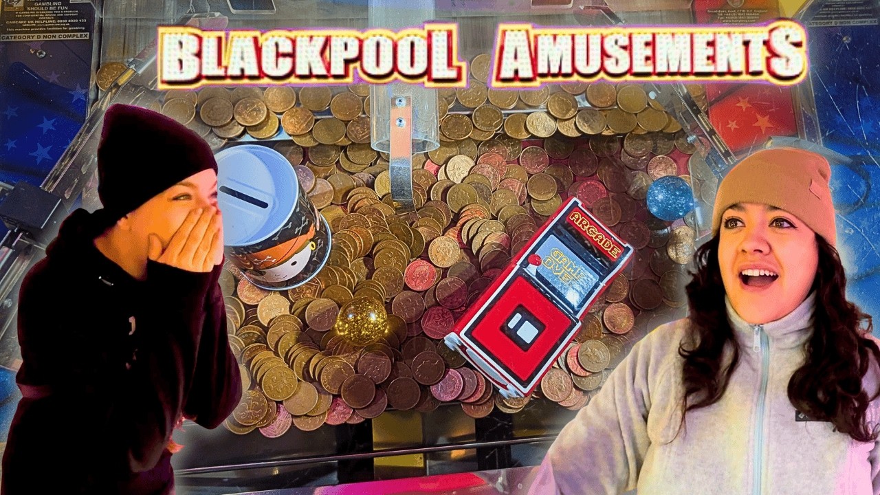 Our Biggest Jackpot Ever! Plus 2p Wins at Blackpool's Newest Amusements