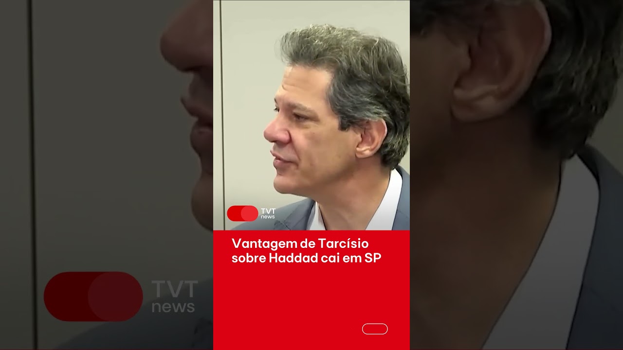 Vantagem de Tarc&iacute;sio sobre Haddad cai em SP