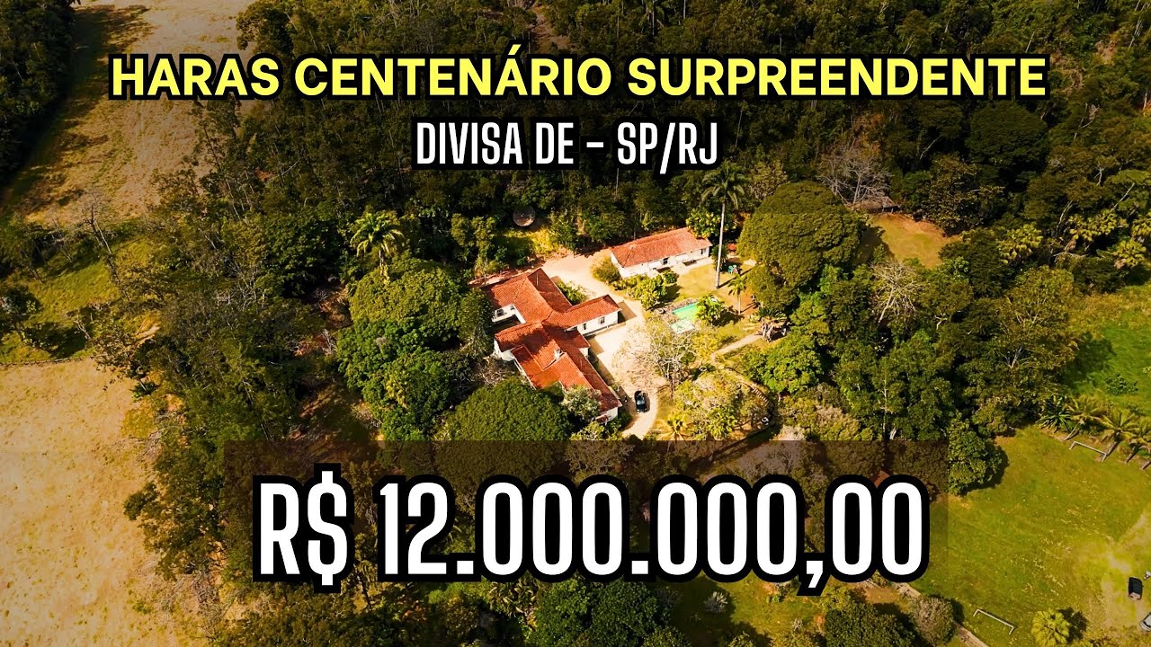 Descubra Este Haras Centenário com 118 Baias e Casa Sede Imponente | Um Legado à Venda! 🐎