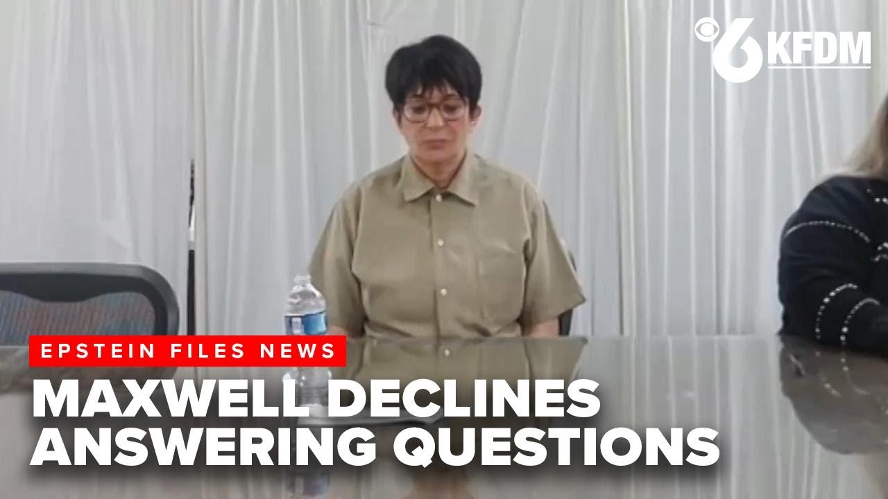 Ghislaine Maxwell pleads fifth at House deposition