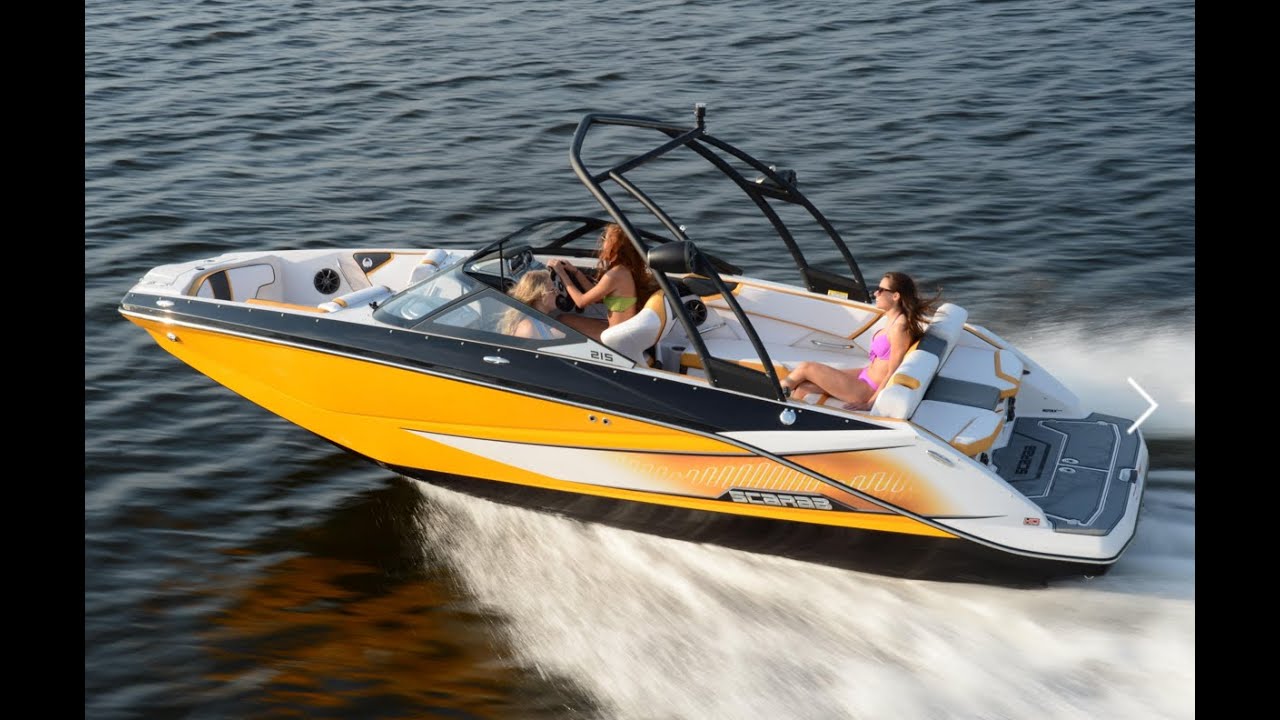 New For 2016: Scarab 215 Impulse Wake Edition Jet Boat