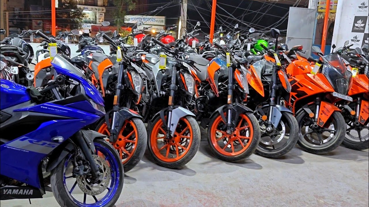 Second hand bikes in Hyderabad | Dream bikes | 20వేలకే #r15 #mt #rc #duke @raviprakashlifestyle