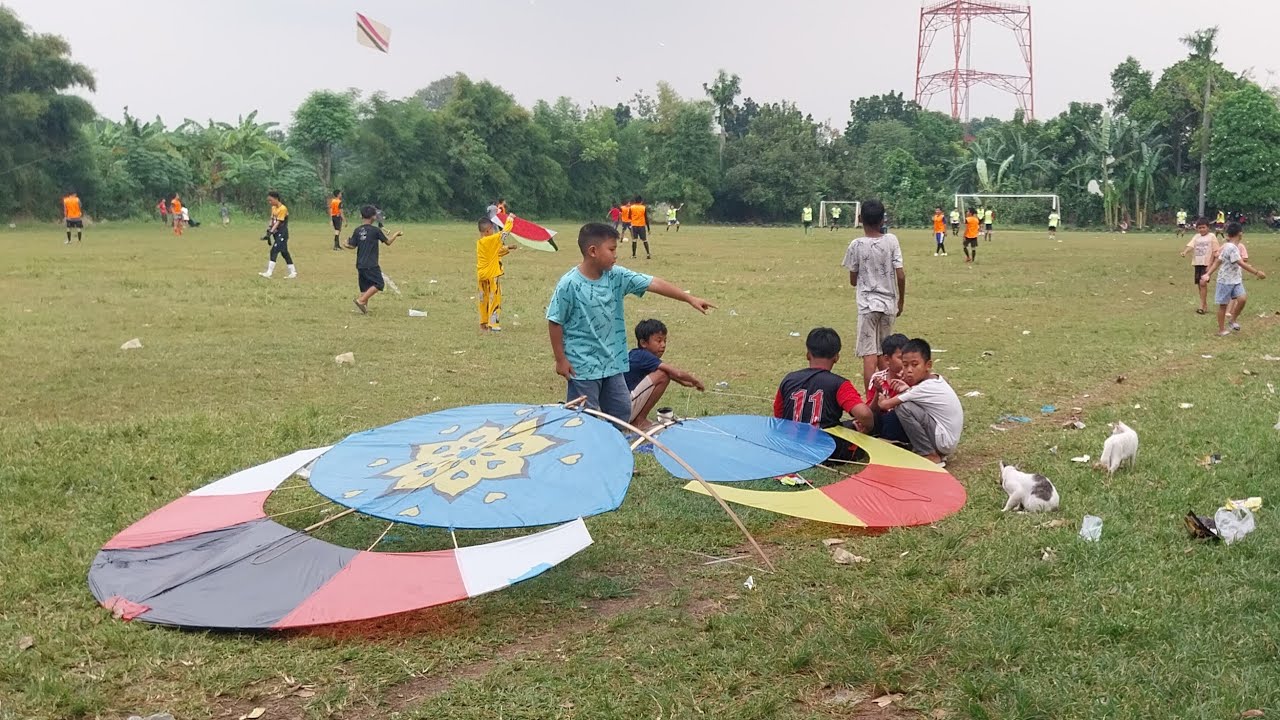 Keseruan Abizard Main Layang Layang #Part2 #layangan #layanglayang #layang-layang