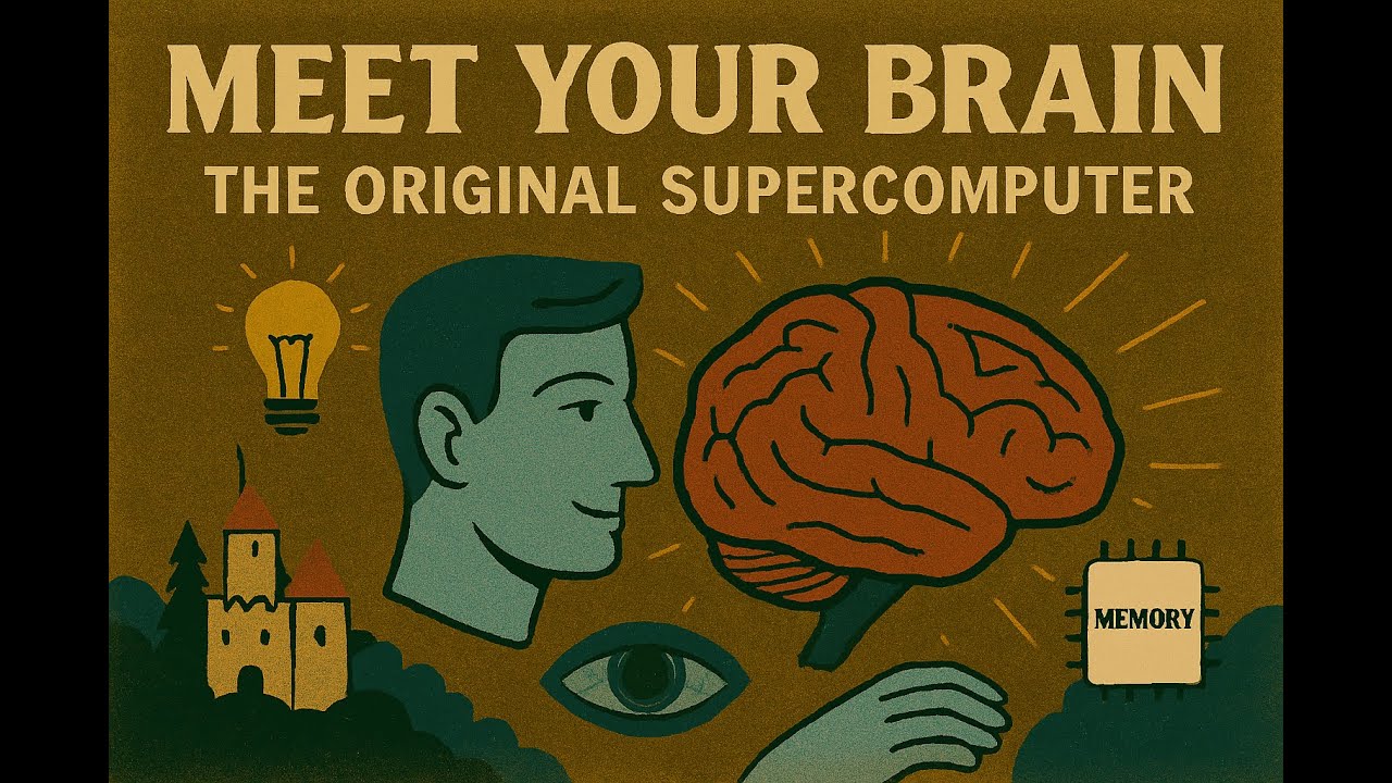 Meet Your Brain:The Original Supercomputer #brainpower #humanbrain #supercomputer #mindblown #brain