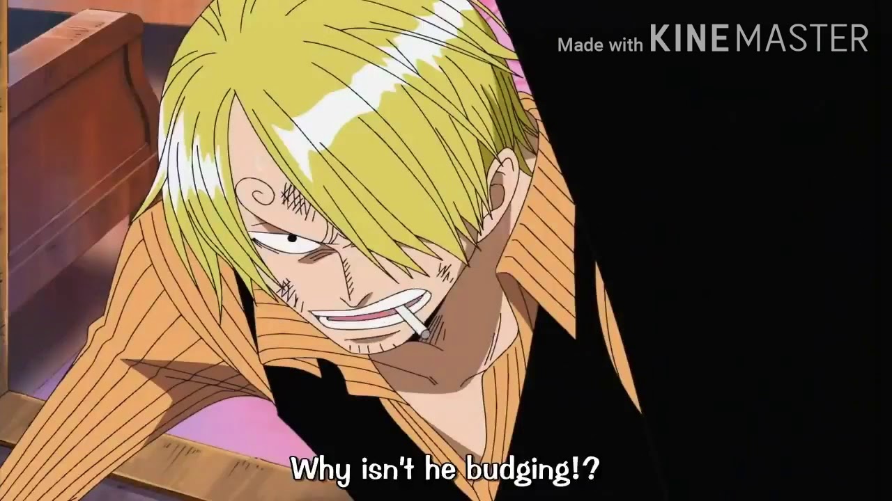 One Piece Sanji Nearly Breaks Blueno Tekkai