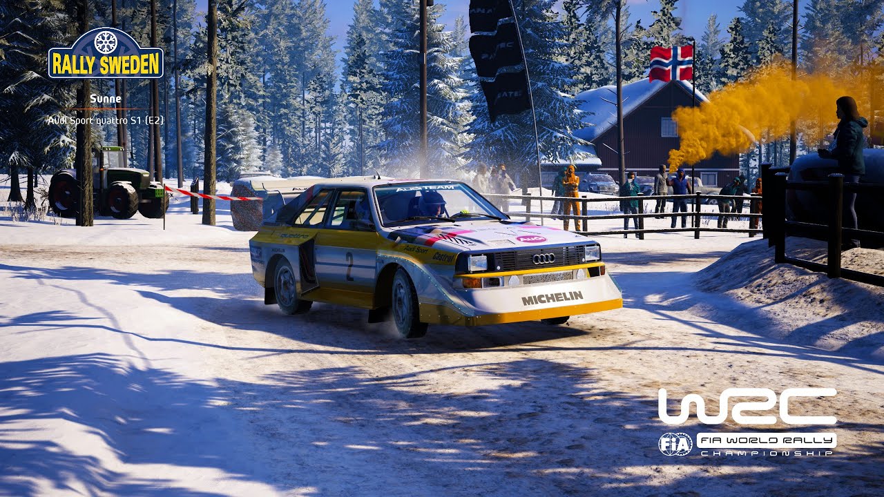 Audi Quattro S1 E2 at Sweden