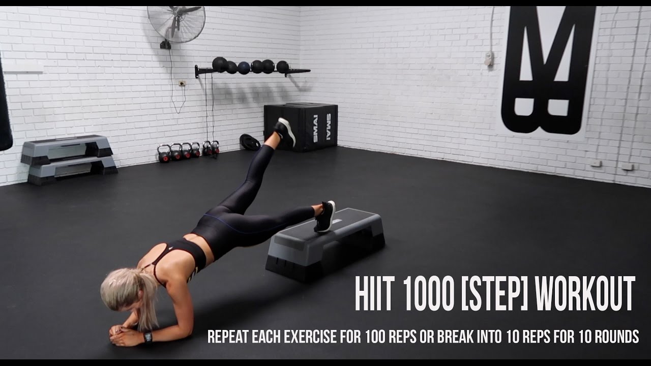 1000 HIIT STEP WORKOUT