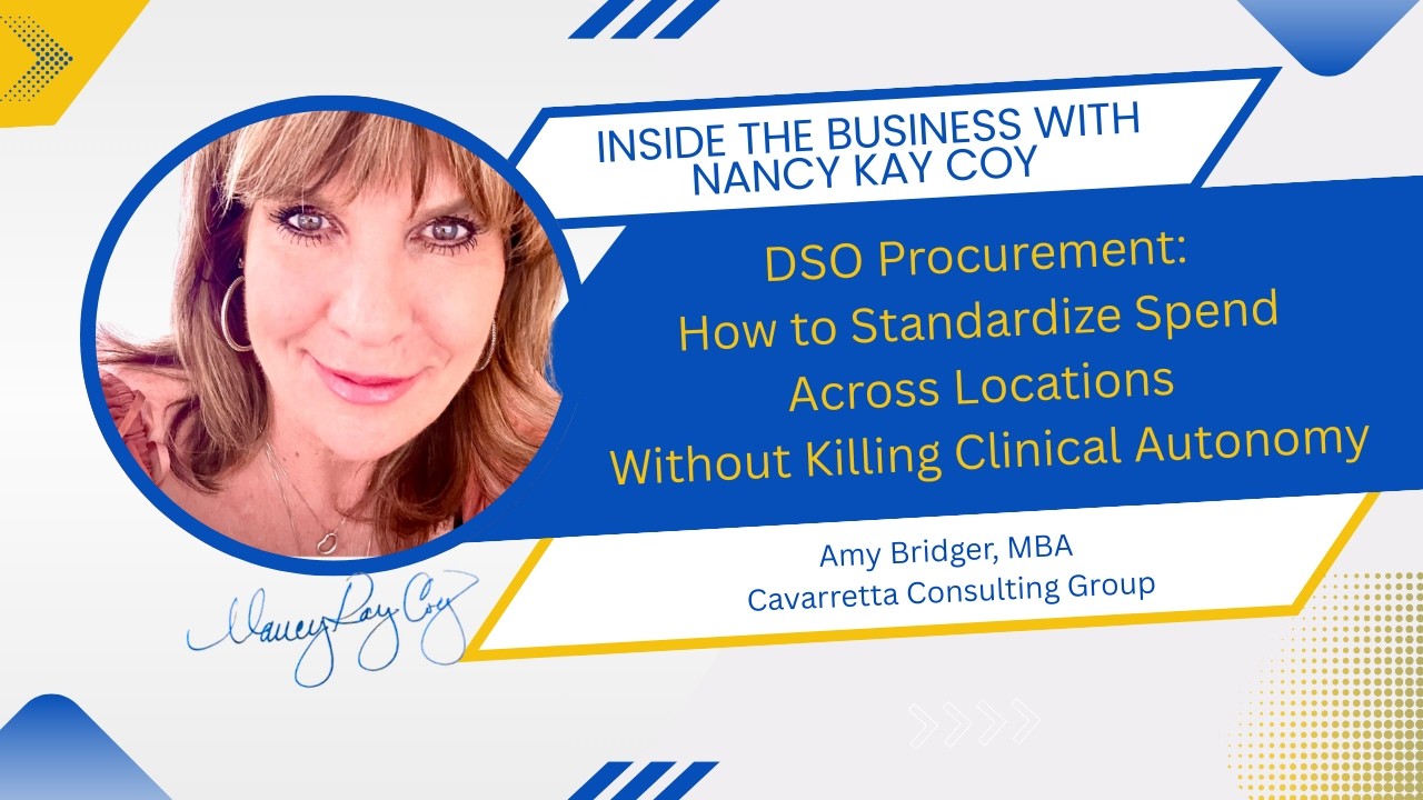DSO Procurement: How to Standardize Spend Without Killing Clinical Autonomy