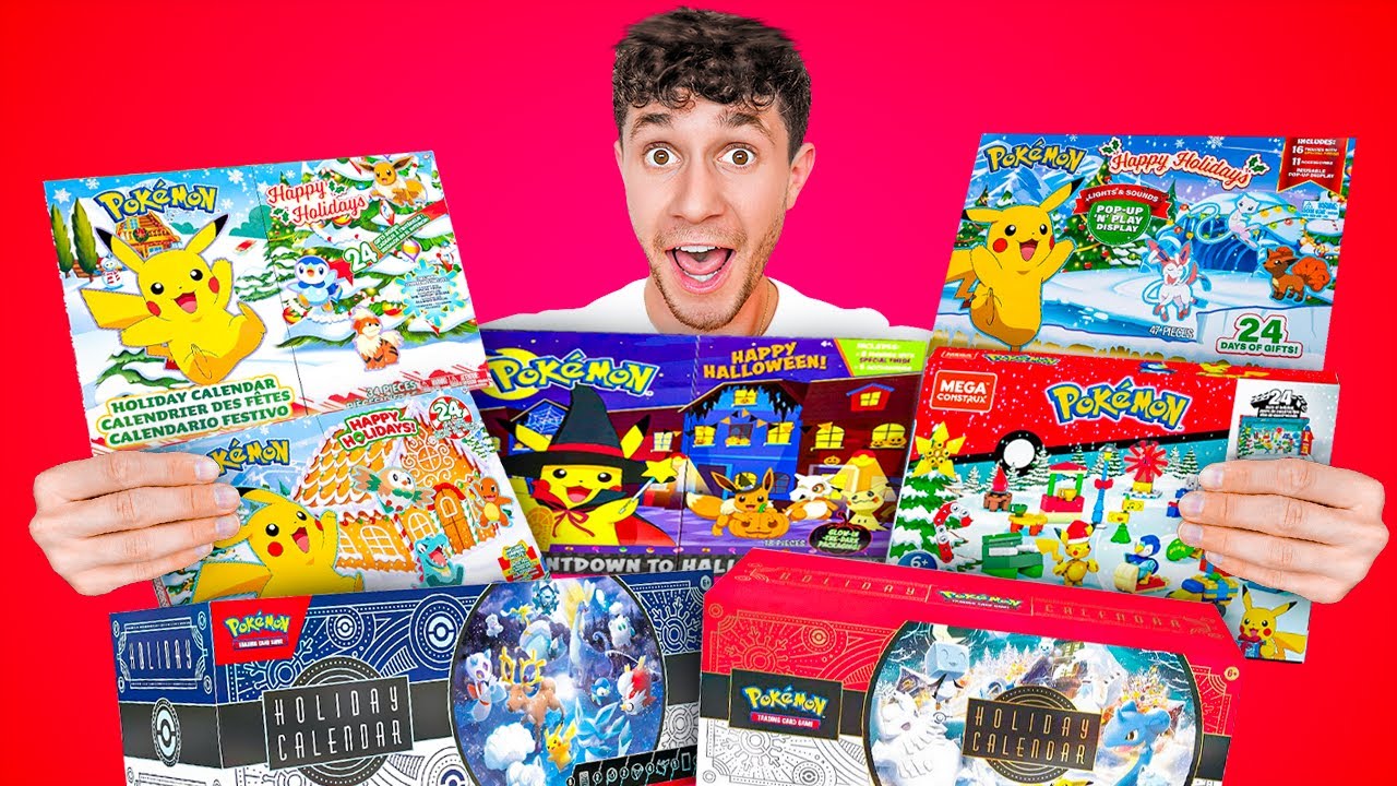 I Opened EVERY Pokémon Advent Calendar!