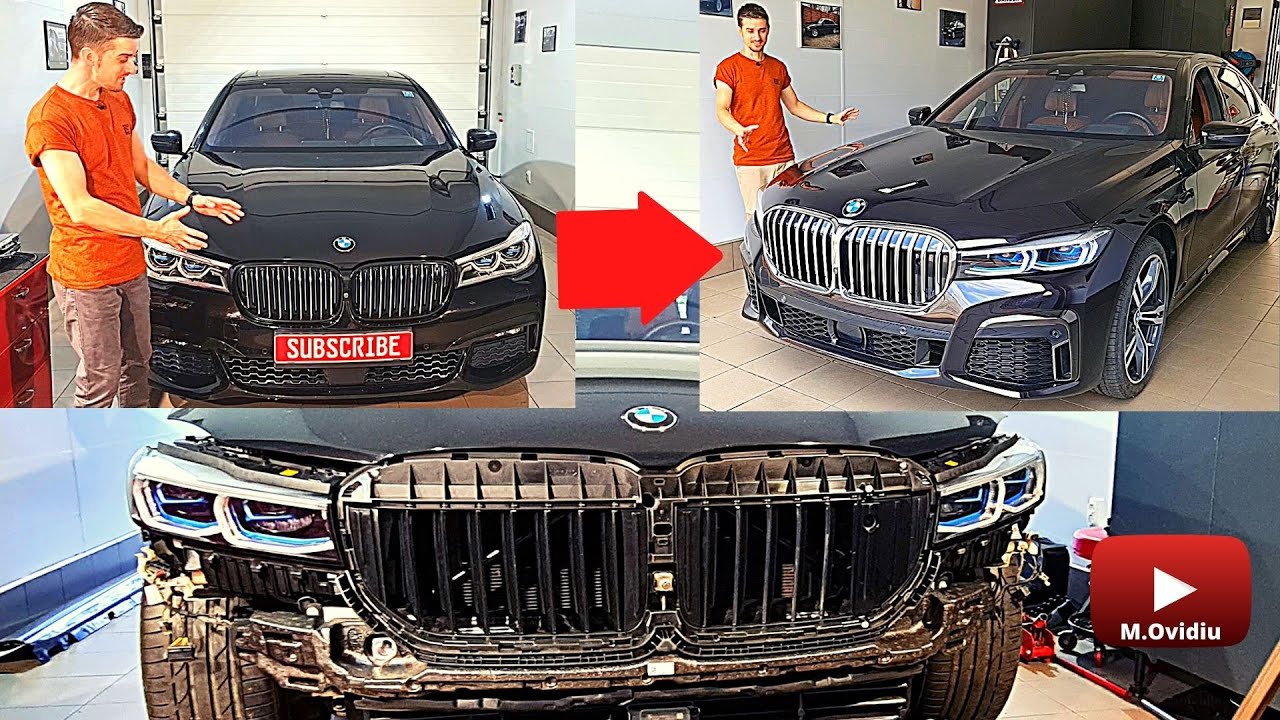 BMW 7 серии 2021 Рестайлинг Модернизация за 22 минуты Видео!
