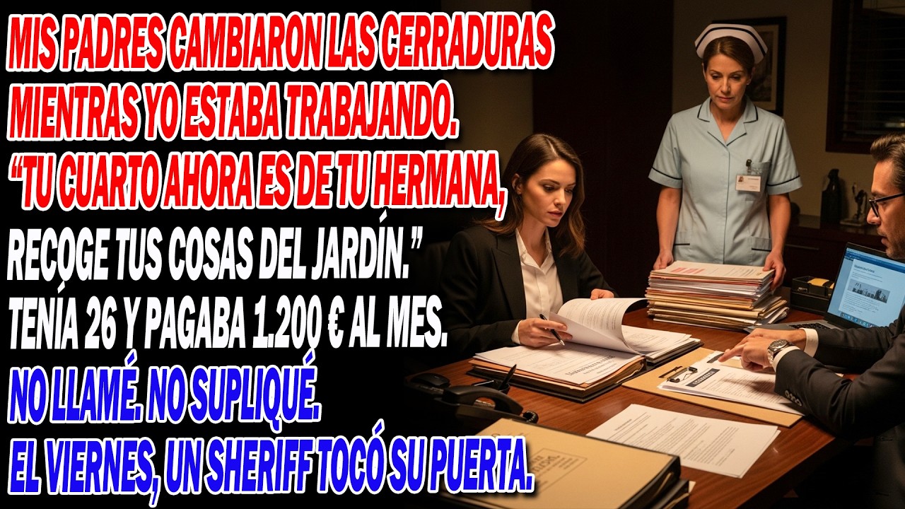 😱 Mis padres cambiaron las cerraduras de mi casa, 🔐📑 y este expediente los hizo temblar…