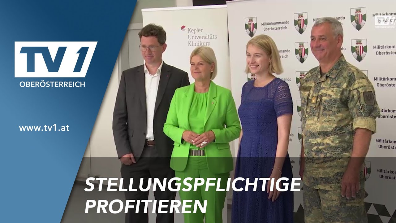 Kepler Universitätsklinikum und Militärkommando OÖ starten Pilotprojekt