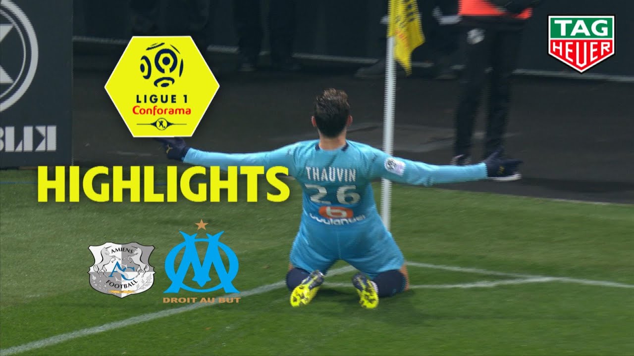 Amiens SC - Olympique de Marseille ( 1-3 ) - Highlights - (ASC - OM) / 2018-19