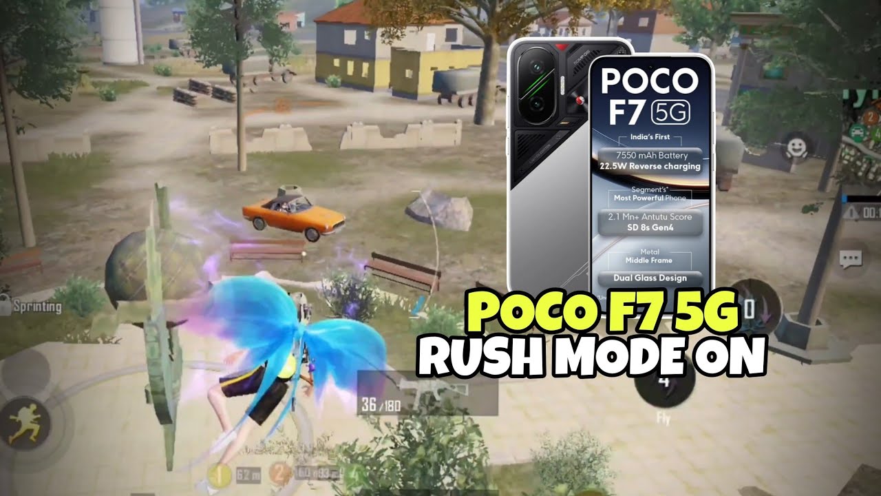Ultimate Rush Experience on POCO F7 5G 🎯