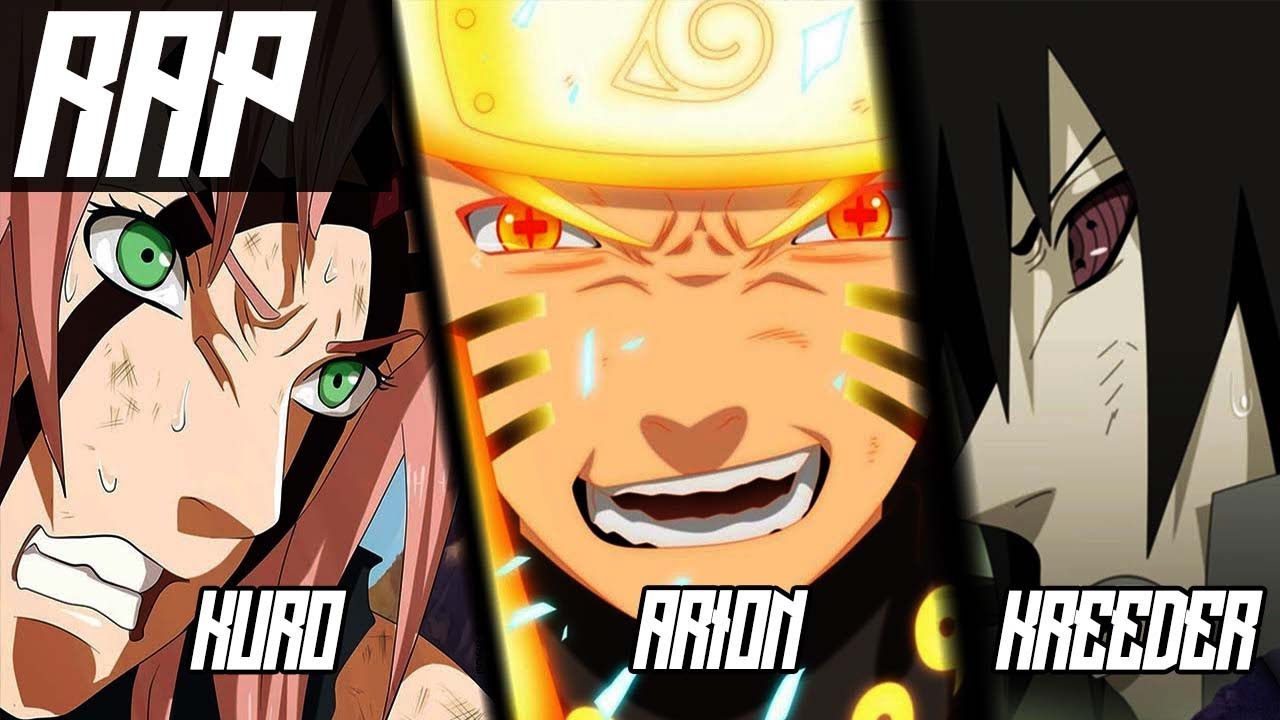 EQUIPO 7 RAP | NARUTO | ESPECIAL  100 SUBS| Arion Sherwind Ft KuRo Rap & Kreeder Rap
