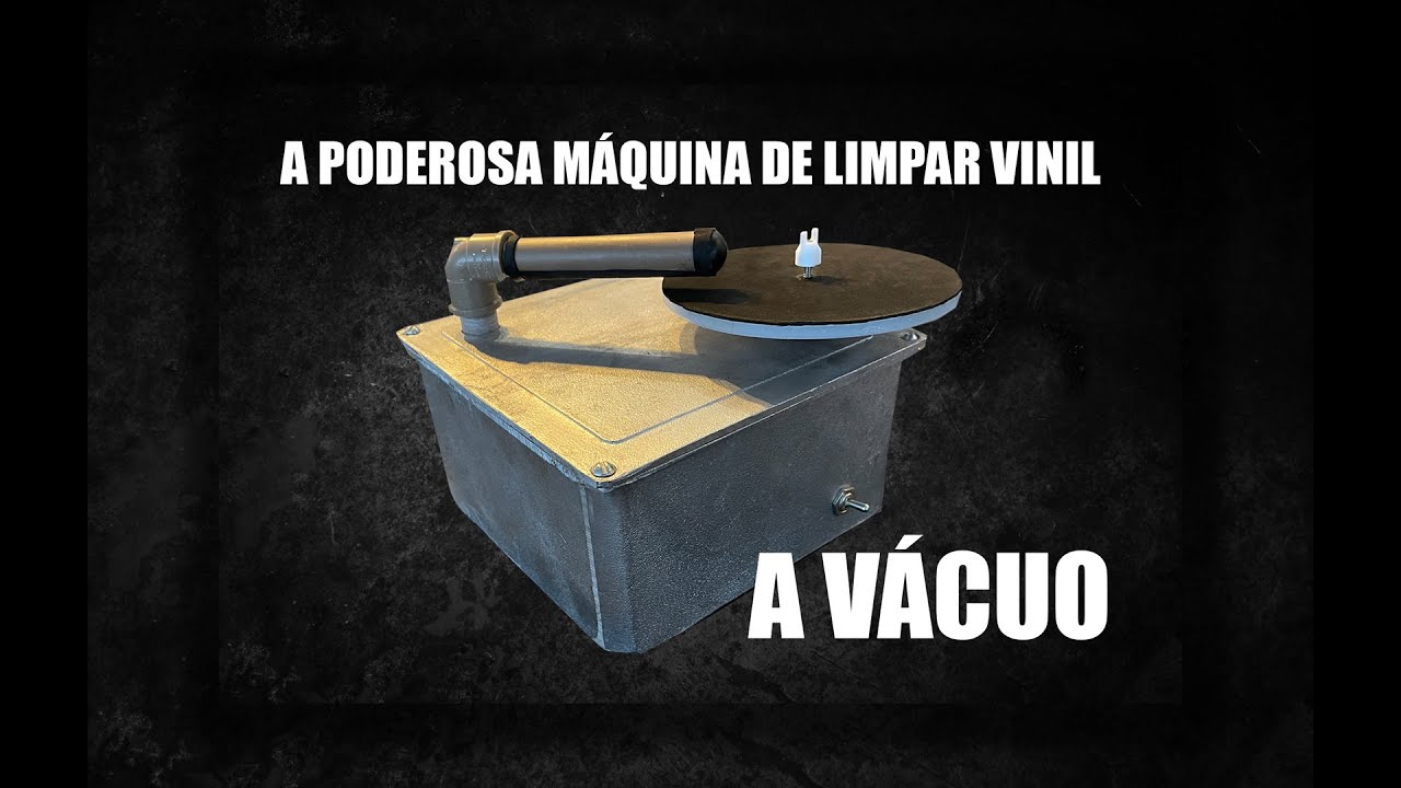 Como limpar o vinil, LP - A máquina de limpeza a vácuo - DIY