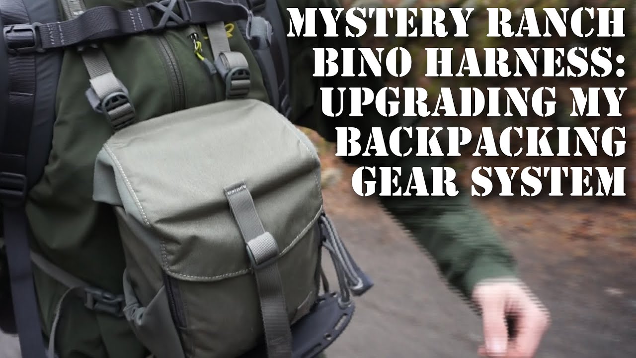 Mystery Ranch Chest Rig Bino Harness: Upgrading My Backpacking Gear System!