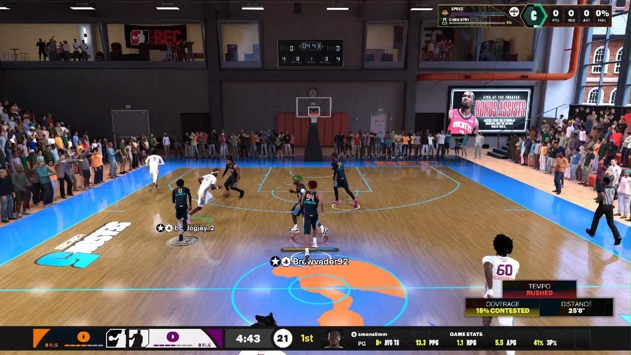 NBA 2K26 I put the team on my back.