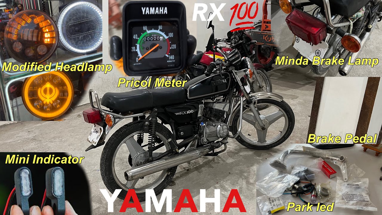 Yamaha RX100 Original Spare Parts With Price