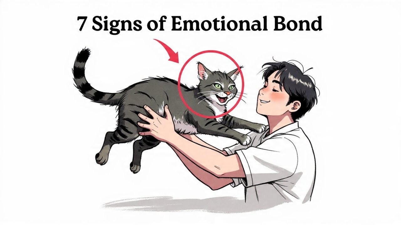 7 Signs Your Cat Is Emotionally Attached to You (More Than You Think)