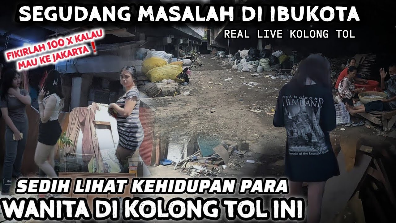 PEMUKIMAN KOLONG TOL JAKARTA TIDAK GRATIS❗TETAP BAYAR , INI DIA KEHIDUPAN KERAS PARA PENDATANG..