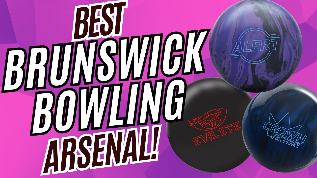 Лучший боулинговый шар Brunswick от Arsenal! Лучшие боулинговые шары ПРЯМО СЕЙЧАС!