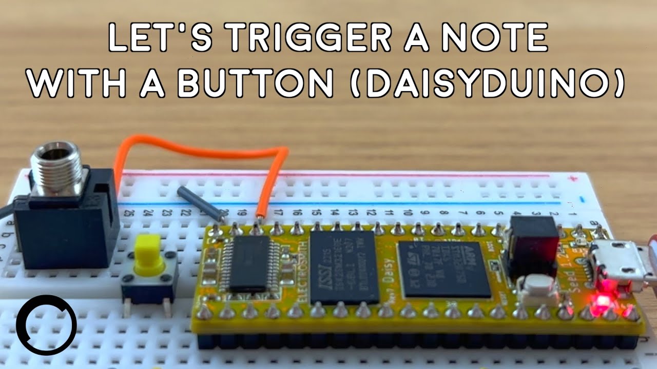 How to Connect a Button to the Daisy (DaisyDuino)